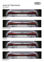 Audi A7 Sportback 55 TFSI Quattro S-Line 2018 года (WW)